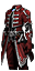 PvE-стимпанк-костюм, красный (м)